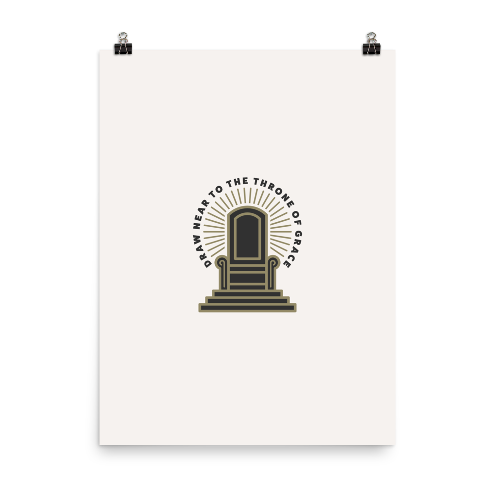 Throne of Grace Print - 1689 Designs