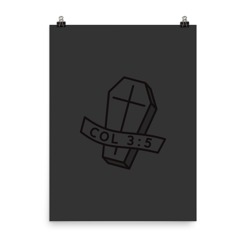 Colossians 3:5 Print