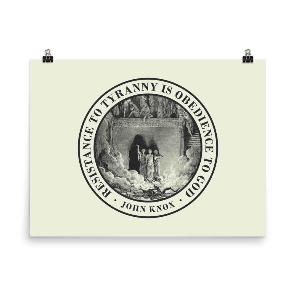 Resist Tyranny Poster - 1689 Designs