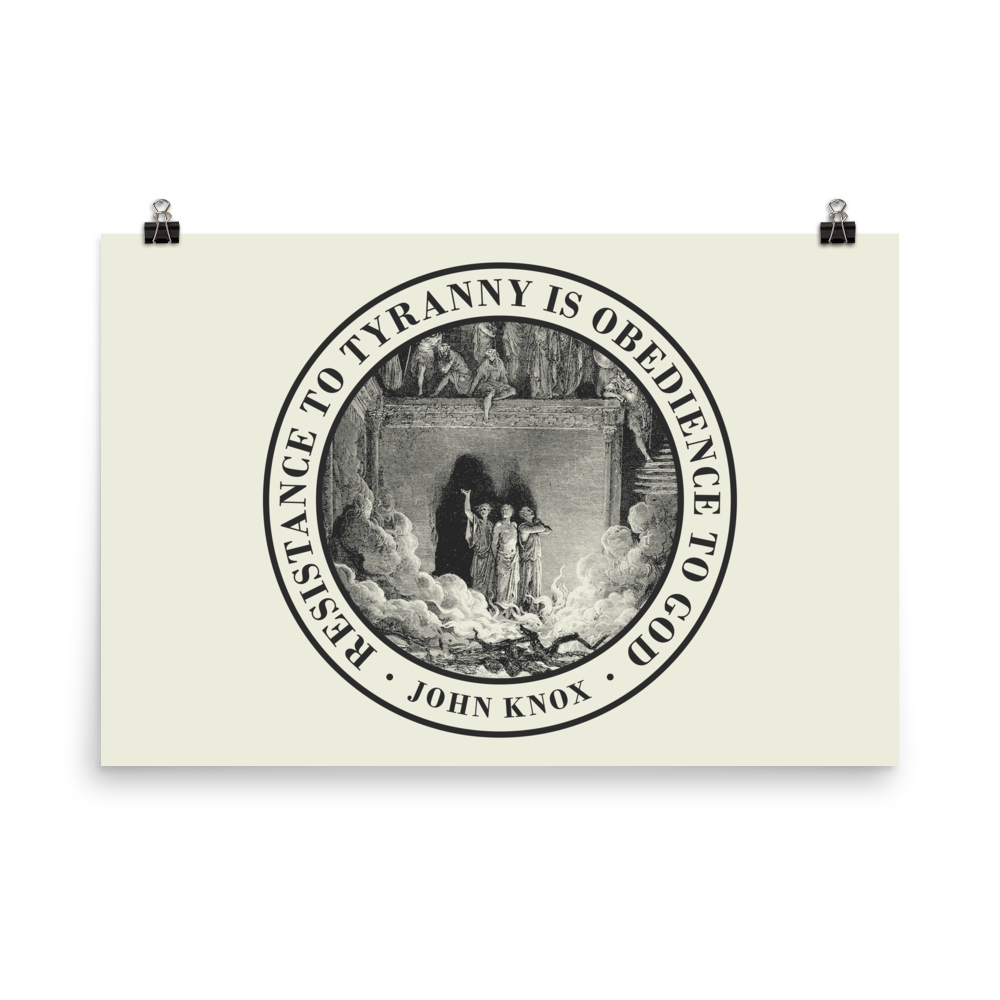Resist Tyranny Poster - 1689 Designs