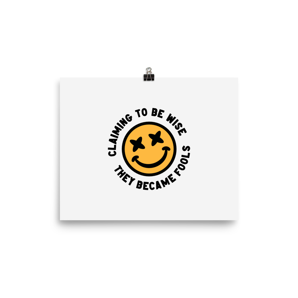 Fools Poster - 1689 Designs