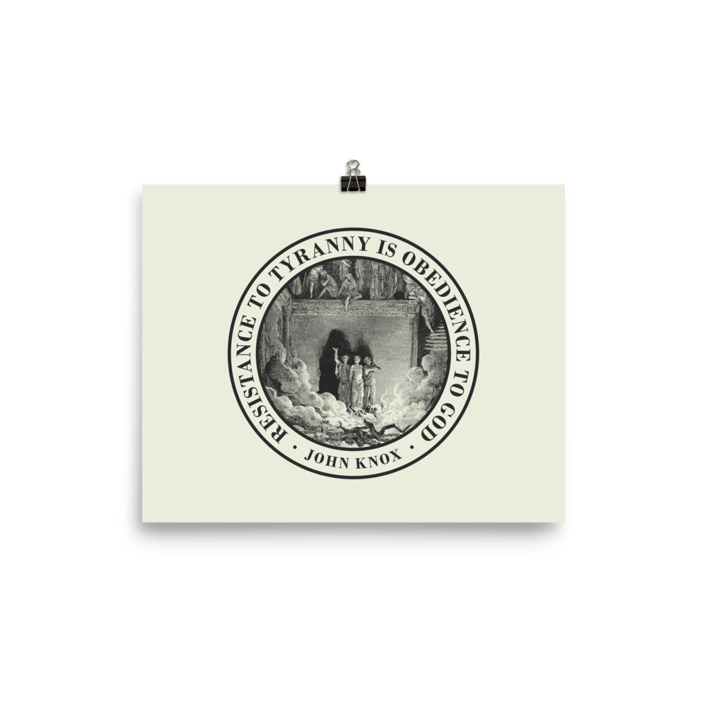 Resist Tyranny Poster - 1689 Designs
