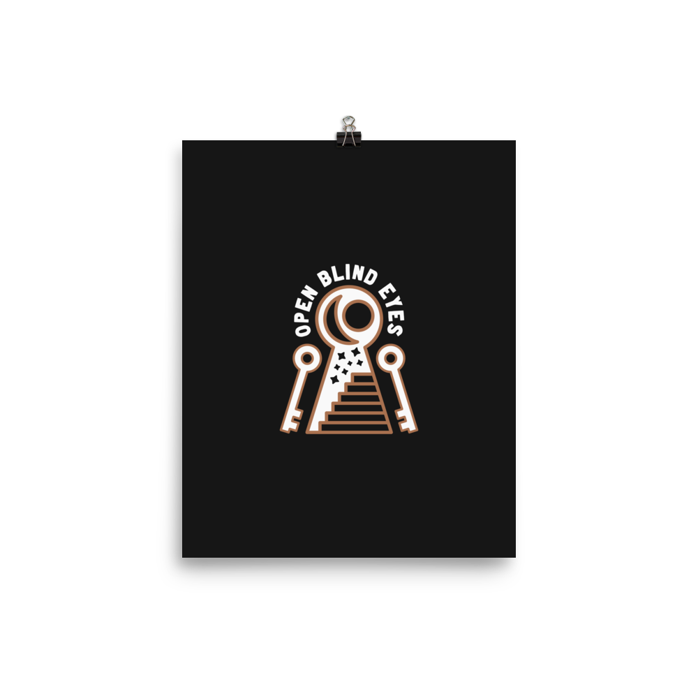 Open Blind Eyes Print