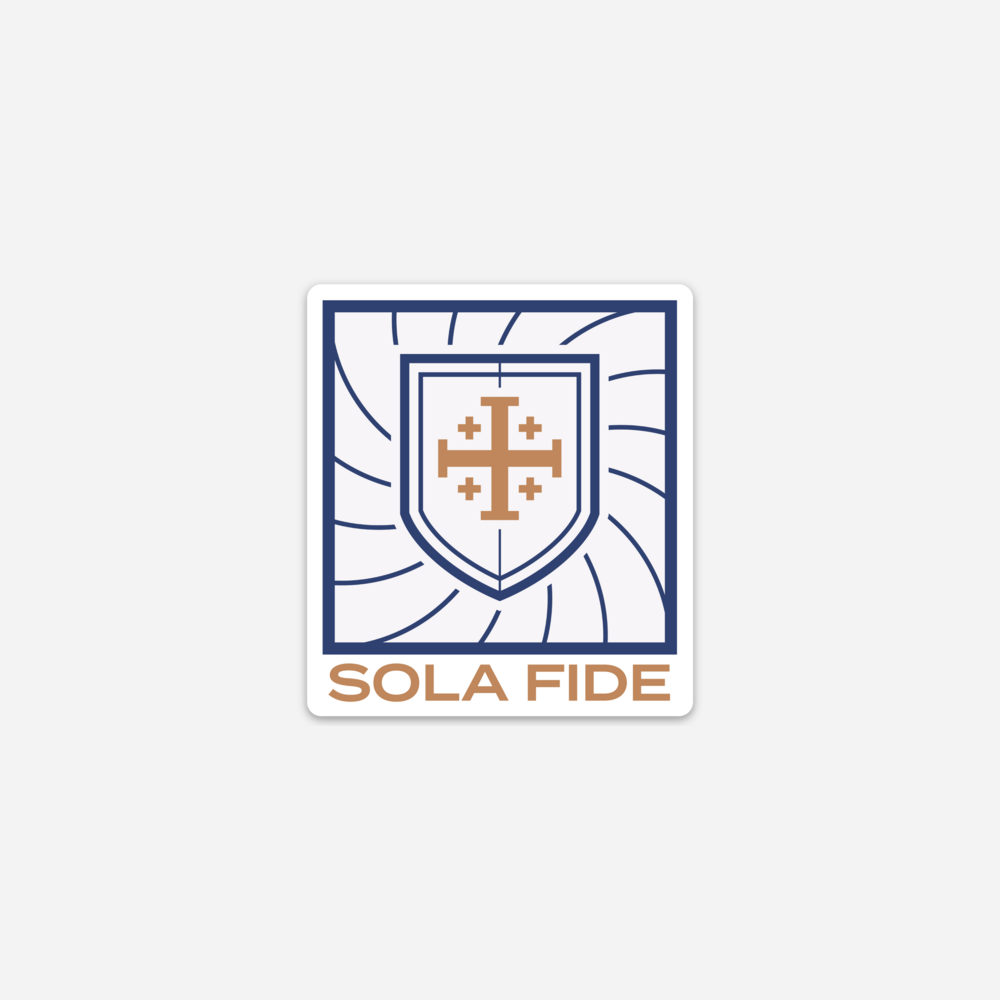 Sola Fide Sticker