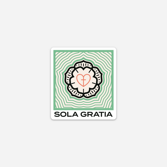 Sola Gratia Sticker