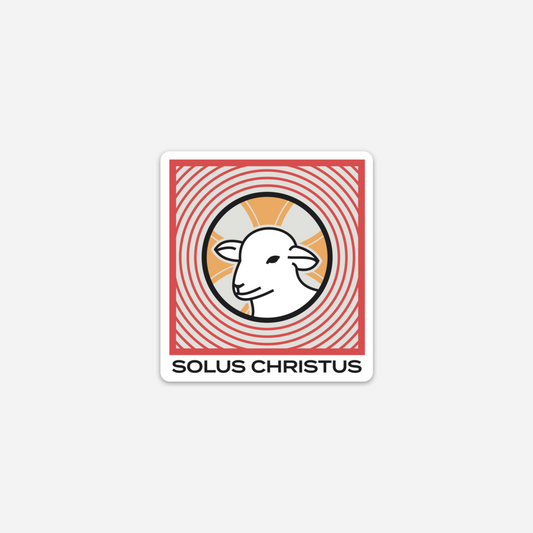 Solus Christus Sticker