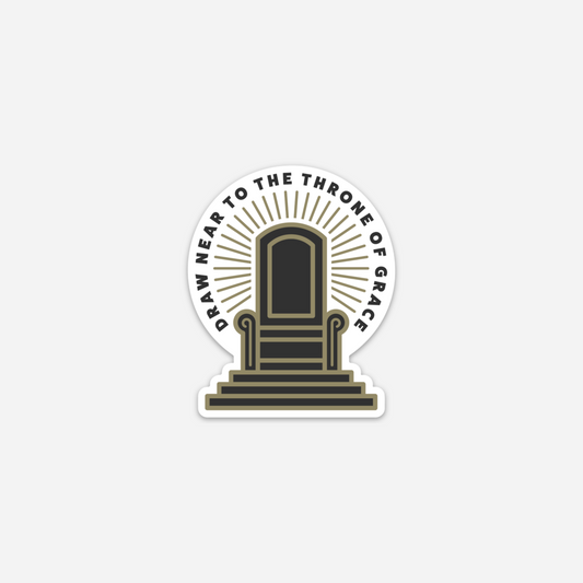 Throne of Grace Sticker
