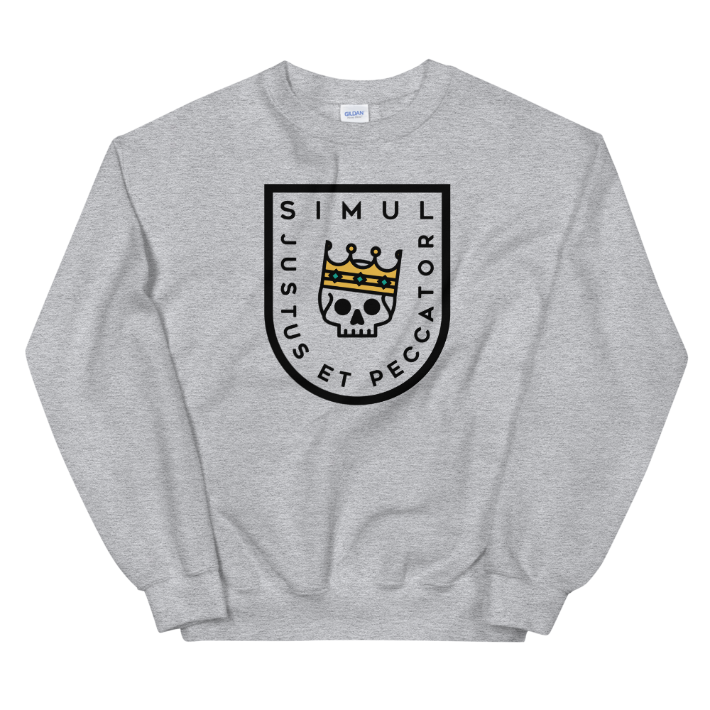 Simul Justus et Peccator Sweatshirt - 1689 Designs