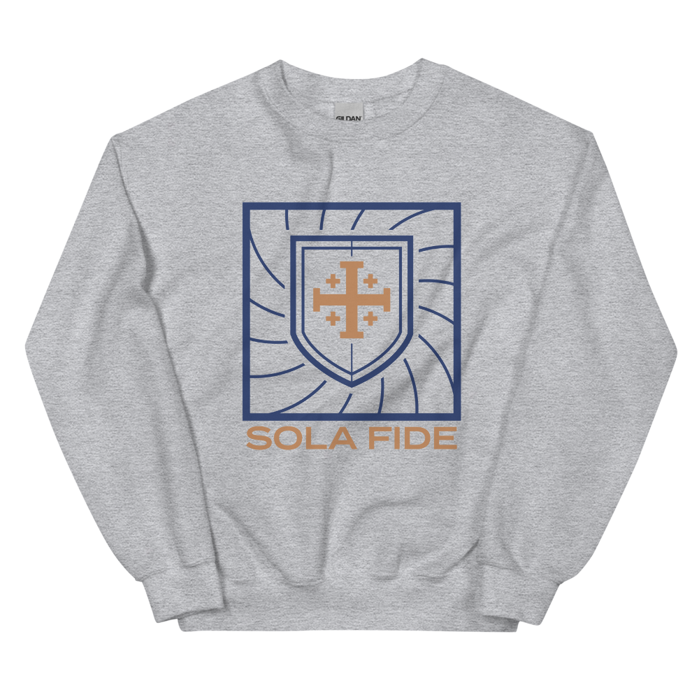 Sola Fide (Front Only) Sweatshirt - 1689 Designs
