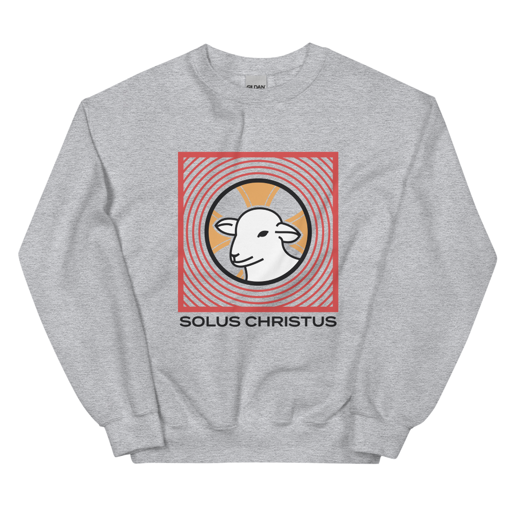 Solus Christus (Front Only) Sweatshirt - 1689 Designs