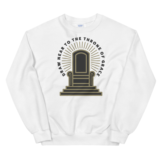 Throne of Grace (Front Only) Sweatshirt