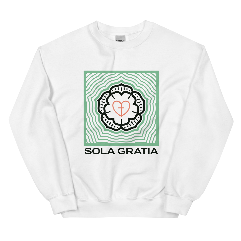 Sola Gratia (Front Only) Sweatshirt - 1689 Designs