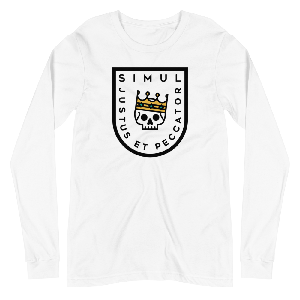 Simul Justus et Peccator Long Sleeve Shirt - 1689 Designs