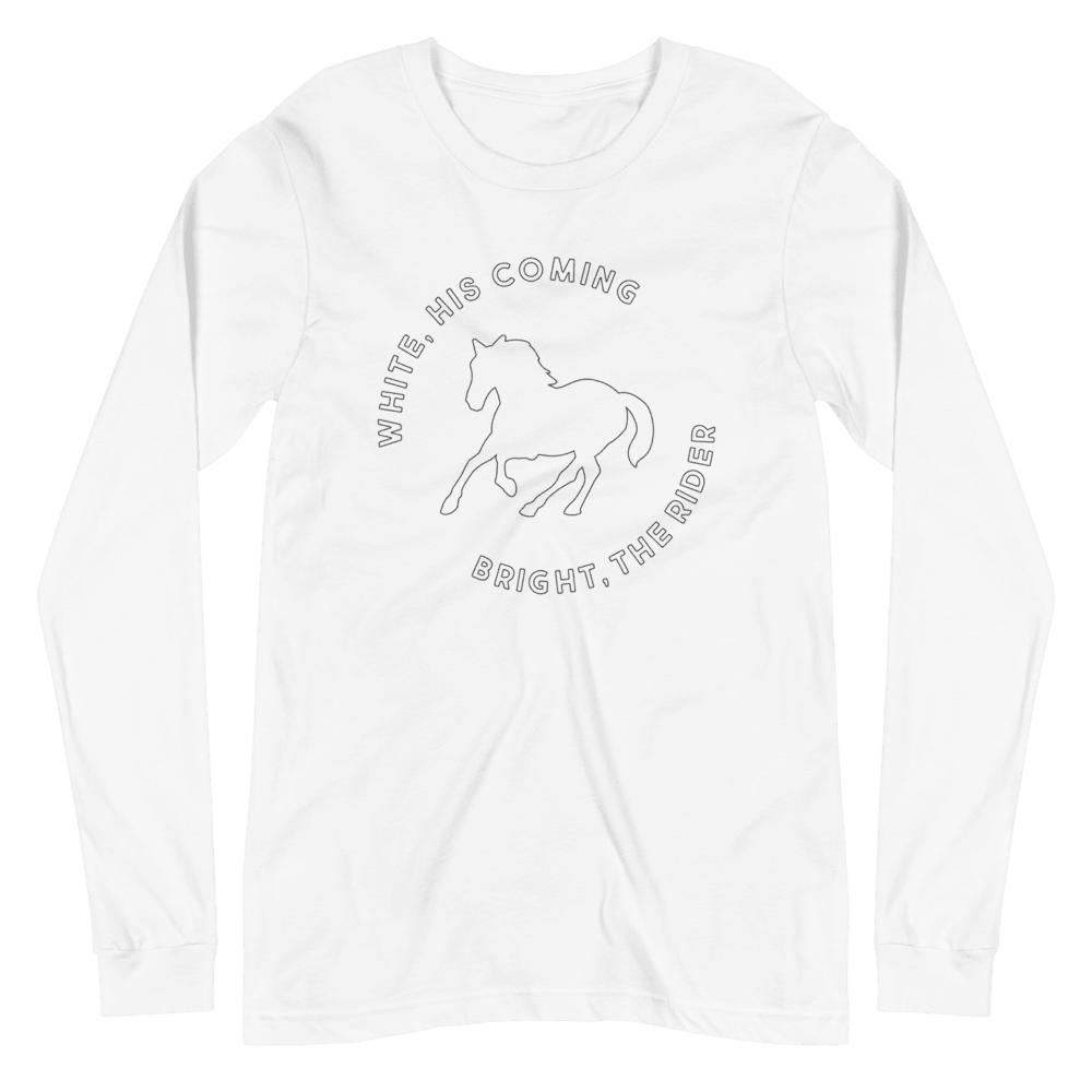 Bright, The Rider (Front Only) Long Sleeve Shirt - 1689 Designs