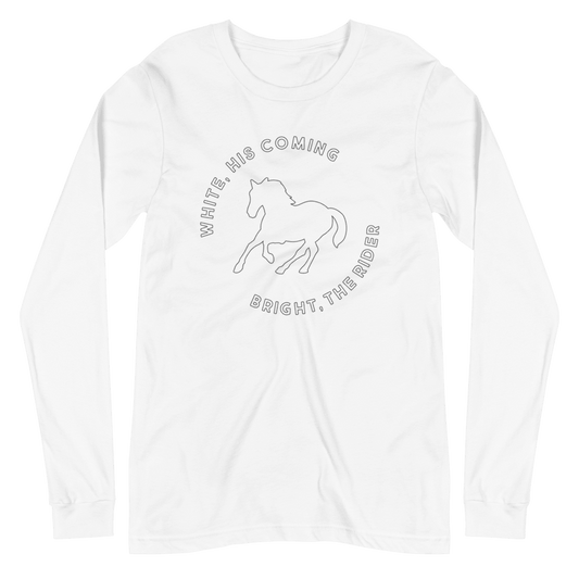 Bright, The Rider (Front Only) Long Sleeve Shirt - 1689 Designs
