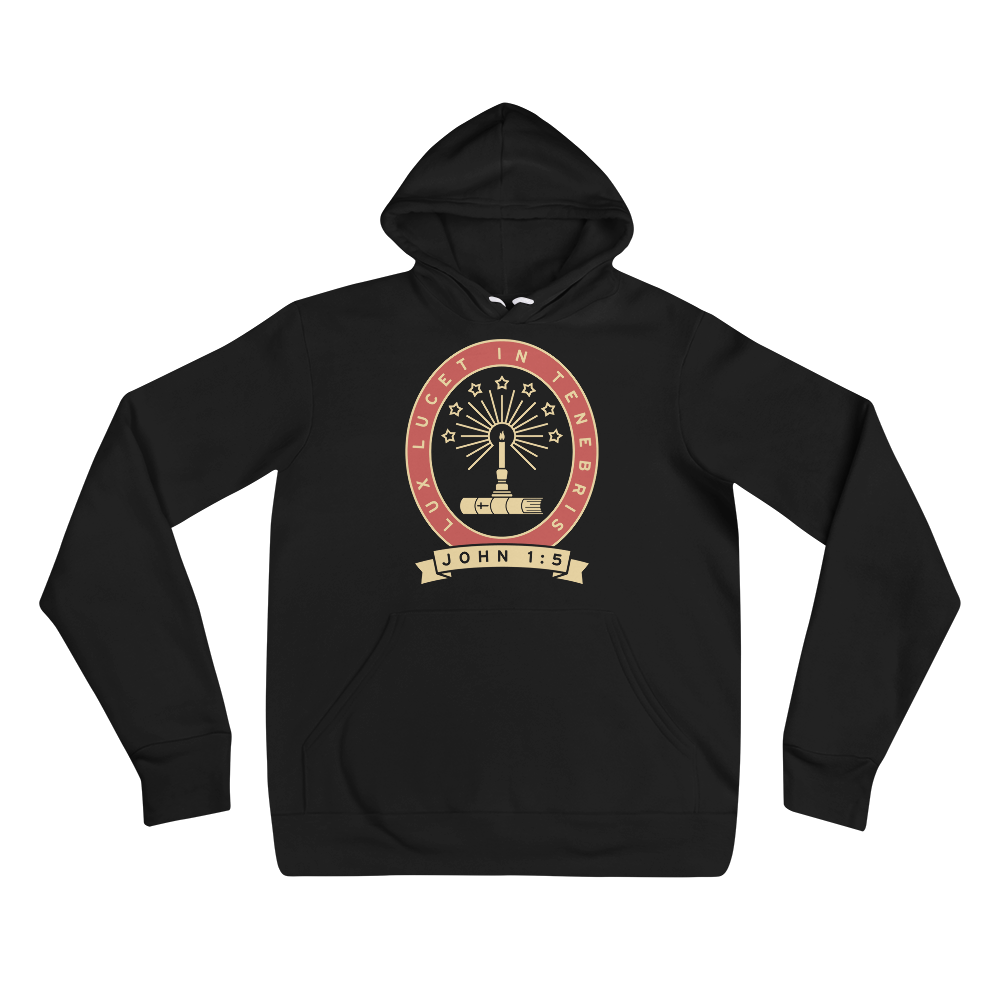 Lux Lucet In Tenebris (Front Only) Hoodie