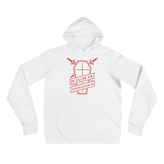 Be Killing Sin (Front Only) Hoodie - 1689 Designs
