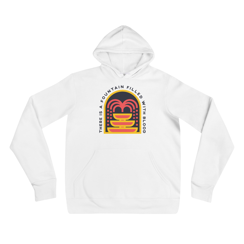 There Is A Fountain (Front Only) Hoodie