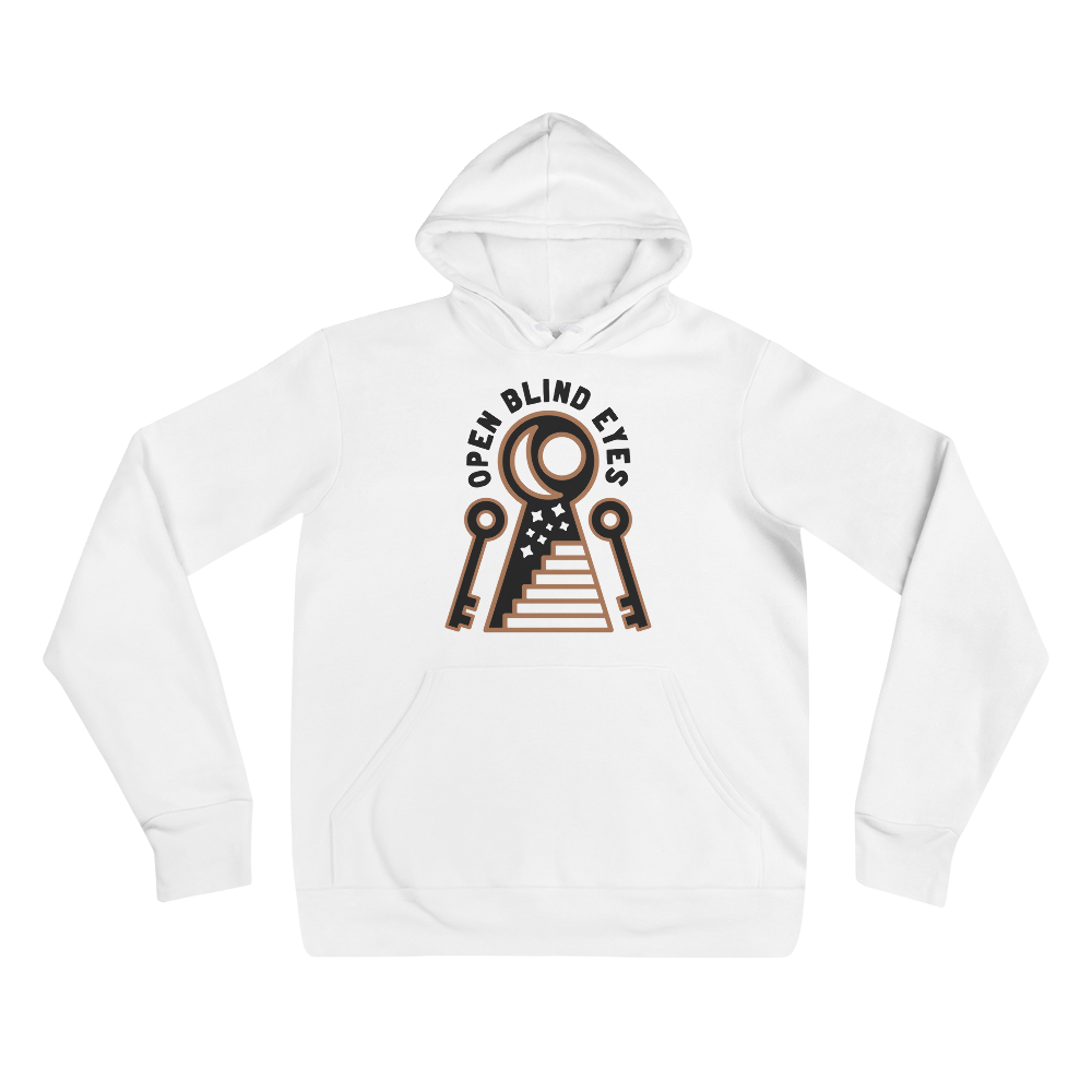 Open Blind Eyes (Front Only) Hoodie