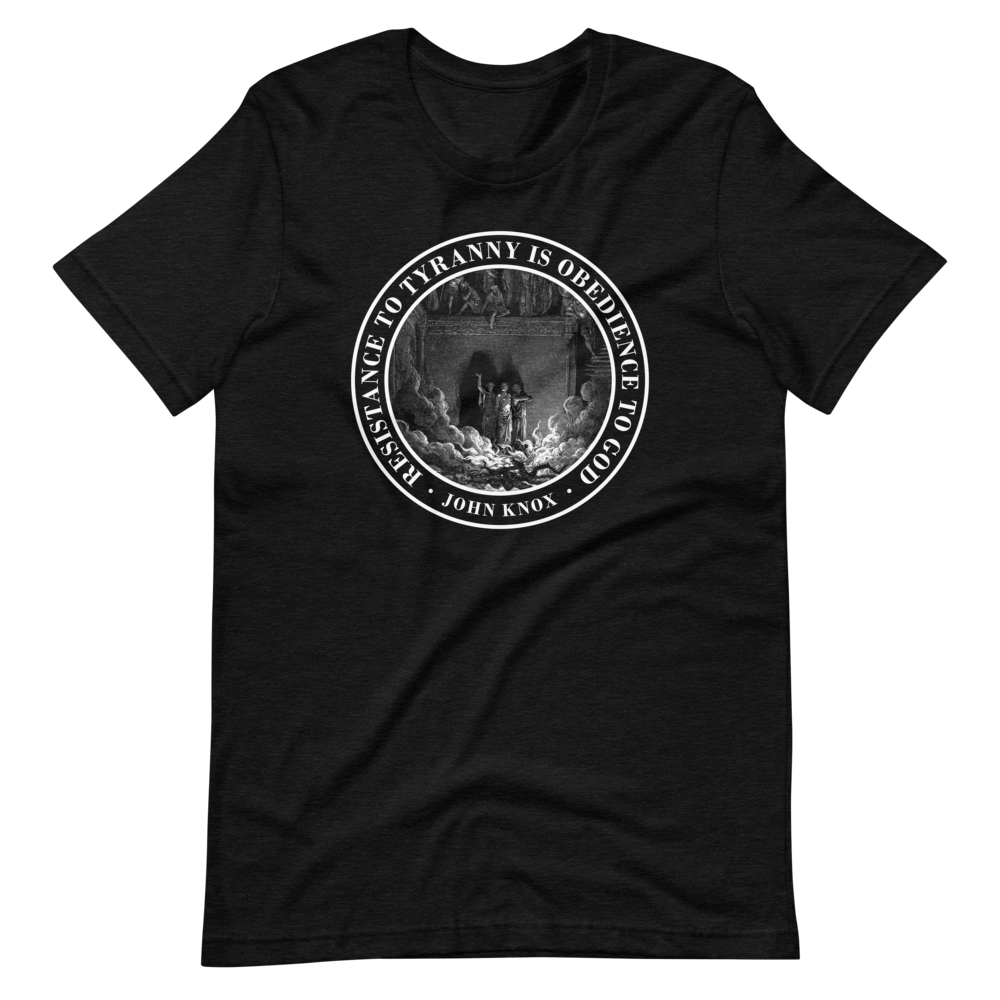 Resist Tyranny (Front Only) T-Shirt - 1689 Designs