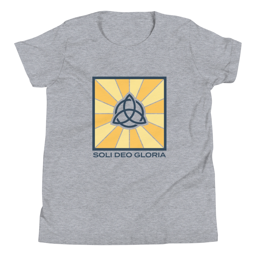 Soli Deo Gloria Youth T-Shirt - 1689 Designs