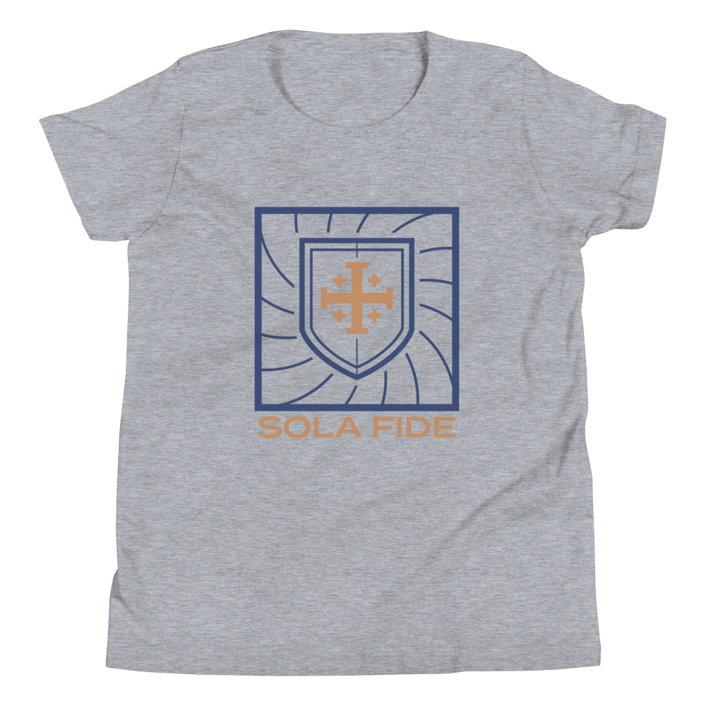 Sola Fide Youth T-Shirt - 1689 Designs