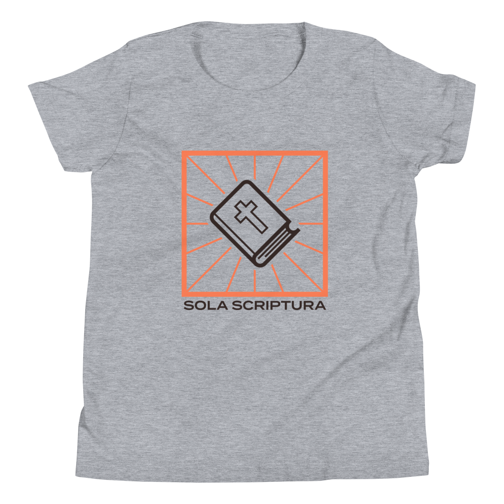 Sola Scriptura Youth T-Shirt - 1689 Designs
