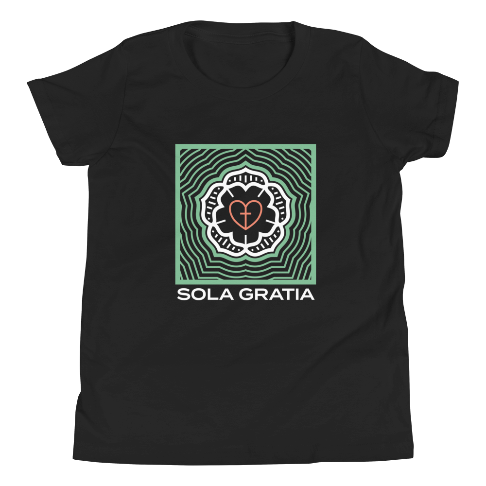 Sola Gratia Youth T-Shirt - 1689 Designs