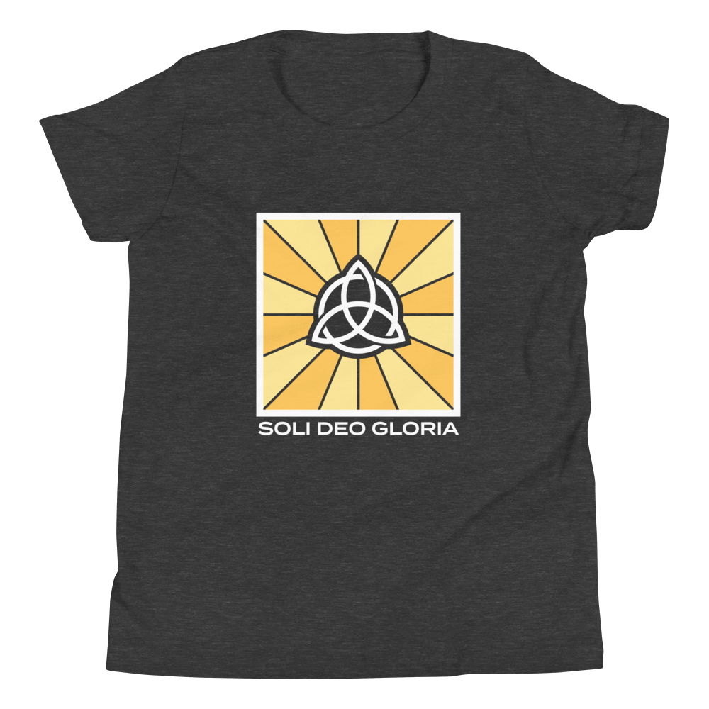 Soli Deo Gloria Youth T-Shirt - 1689 Designs