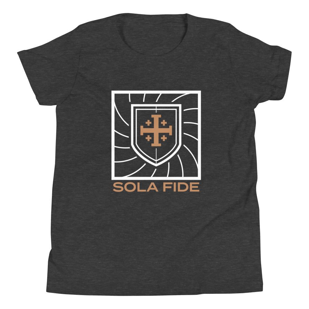Sola Fide Youth T-Shirt - 1689 Designs