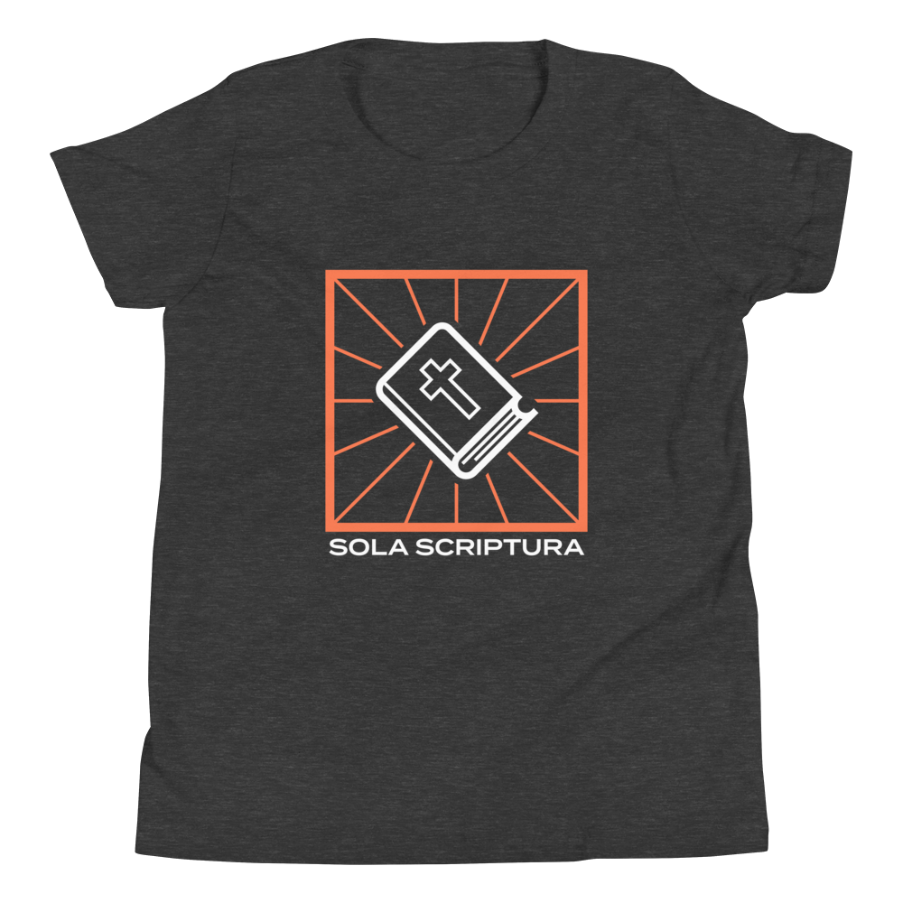 Sola Scriptura Youth T-Shirt - 1689 Designs