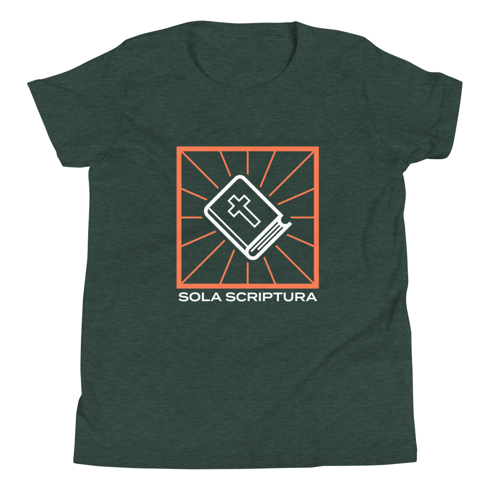 Sola Scriptura Youth T-Shirt - 1689 Designs