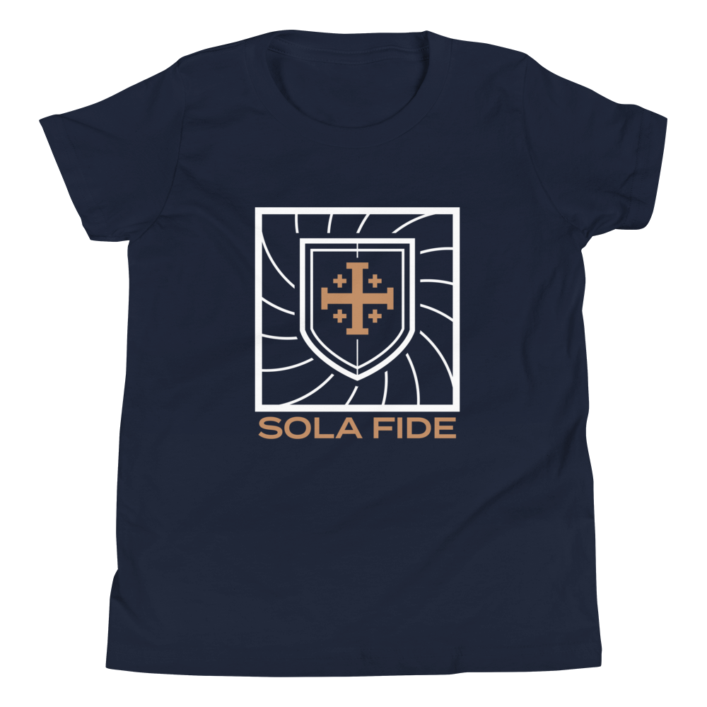 Sola Fide Youth T-Shirt - 1689 Designs
