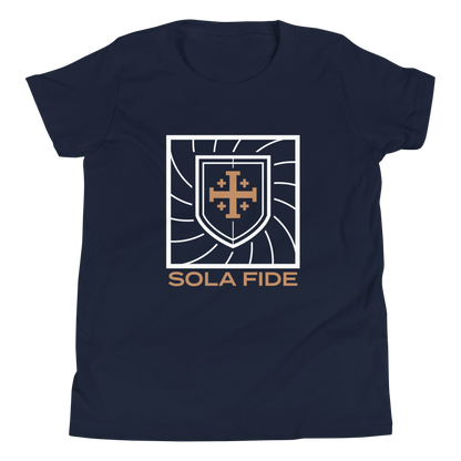 Sola Fide Youth T-Shirt - 1689 Designs