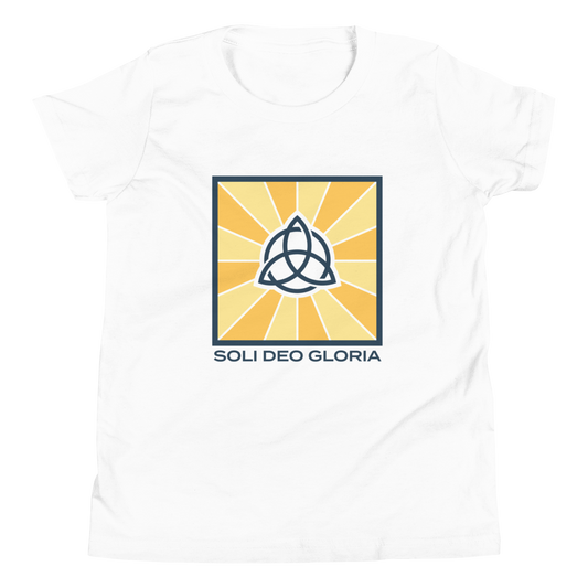 Soli Deo Gloria Youth T-Shirt - 1689 Designs