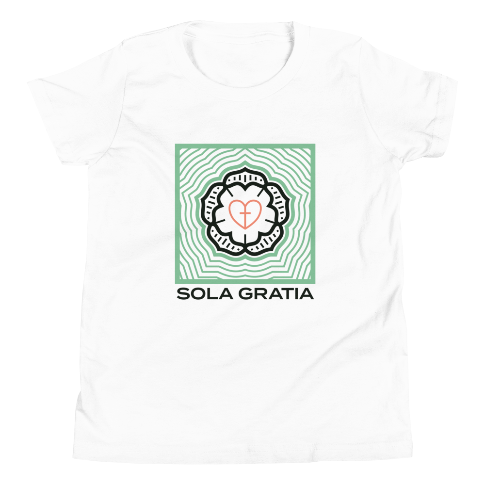 Sola Gratia Youth T-Shirt - 1689 Designs