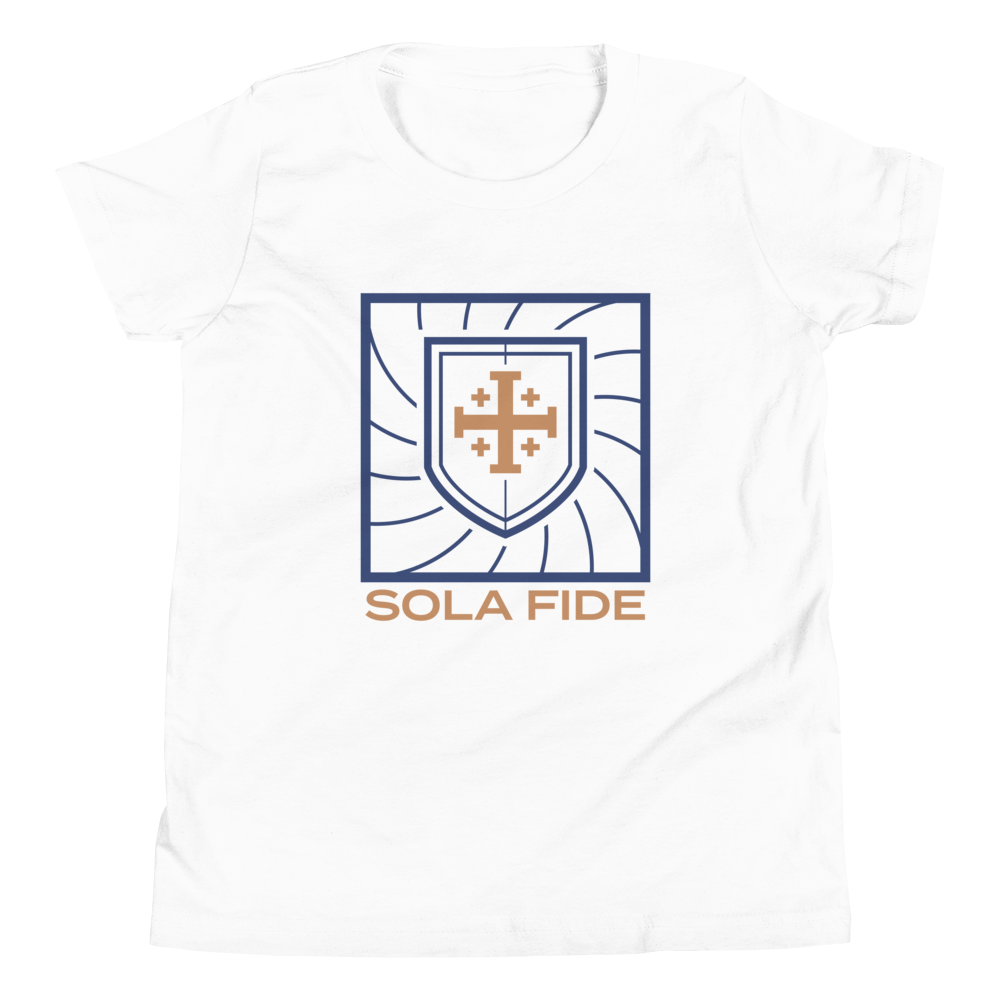 Sola Fide Youth T-Shirt - 1689 Designs