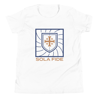 Sola Fide Youth T-Shirt - 1689 Designs