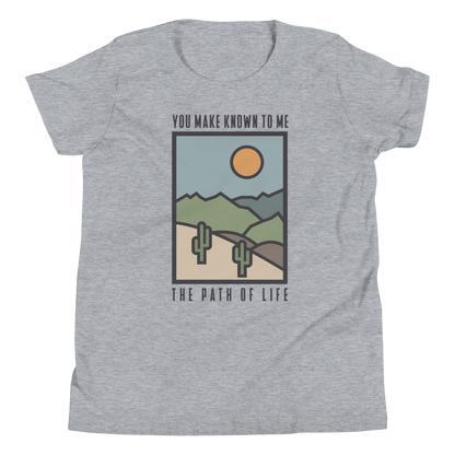 Path of Life (Front Only) Youth T-Shirt - 1689 Designs