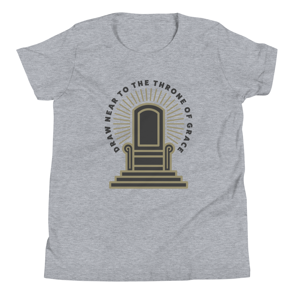 Throne of Grace (Front Only) Youth T-Shirt