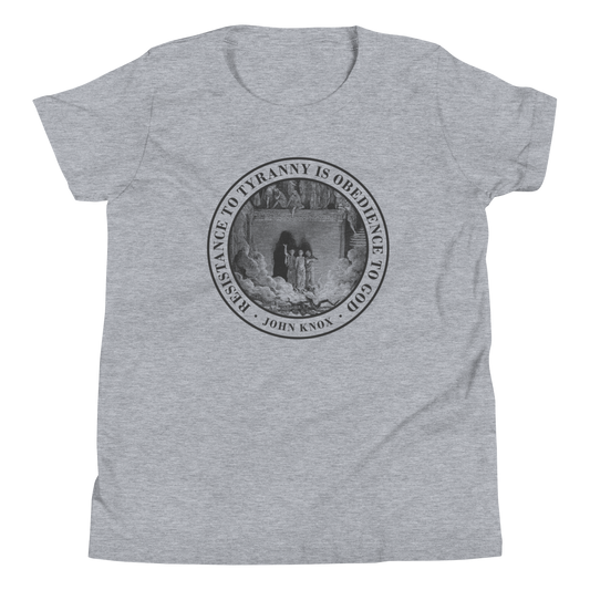 Resist Tyranny (Front Only) Youth T-Shirt - 1689 Designs