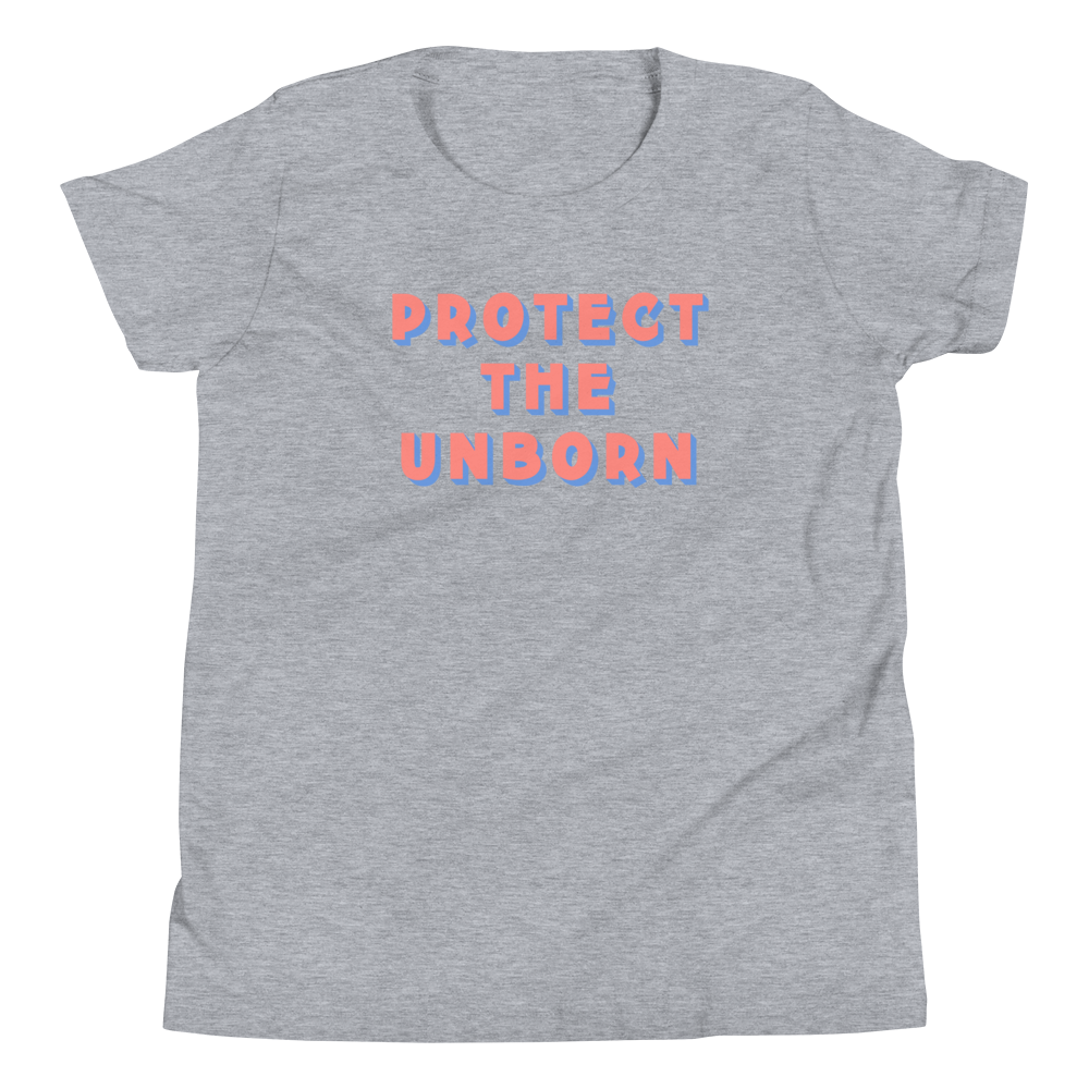 Protect The Unborn Youth T-Shirt