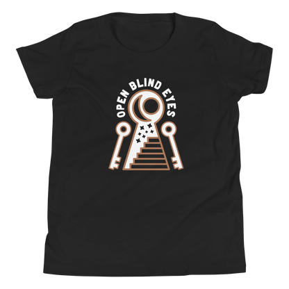 Open Blind Eyes Youth T-Shirt (Front Only)
