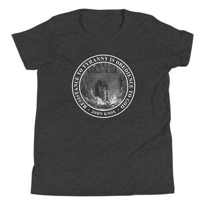 Resist Tyranny (Front Only) Youth T-Shirt - 1689 Designs