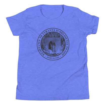 Resist Tyranny (Front Only) Youth T-Shirt - 1689 Designs