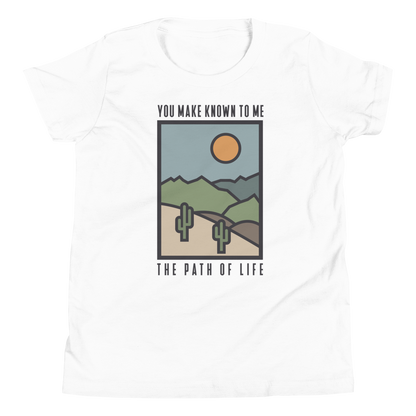 Path of Life (Front Only) Youth T-Shirt - 1689 Designs