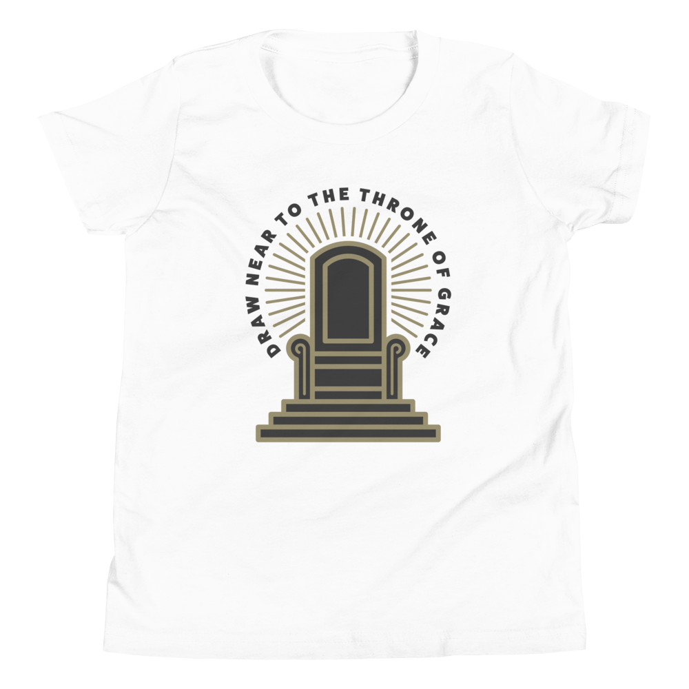 Throne of Grace (Front Only) Youth T-Shirt