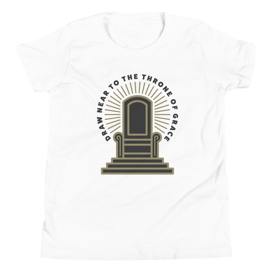 Throne of Grace Youth T-Shirt (Front Only)