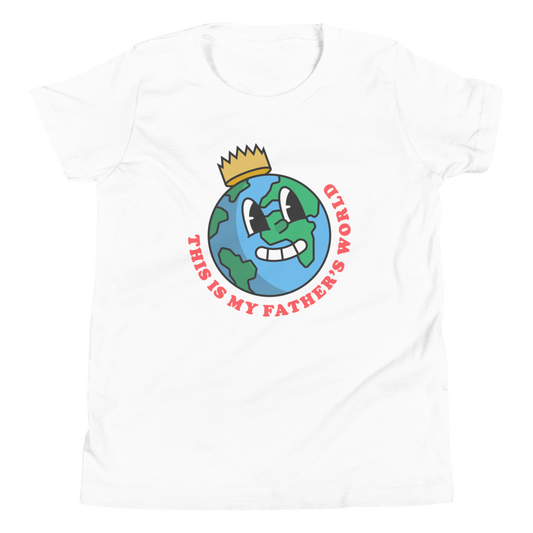 My Father's World (Front Only) Youth T-Shirt - 1689 Designs