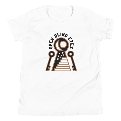 Open Blind Eyes Youth T-Shirt (Front Only)